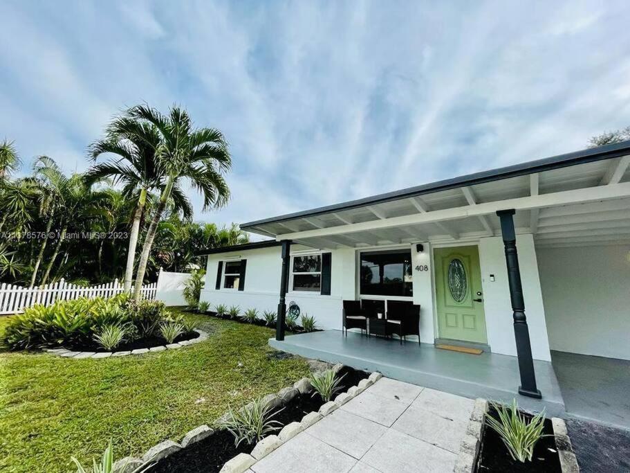 Tropical Oasis House Private Pool Family Yard Villa Fort Lauderdale Eksteriør billede